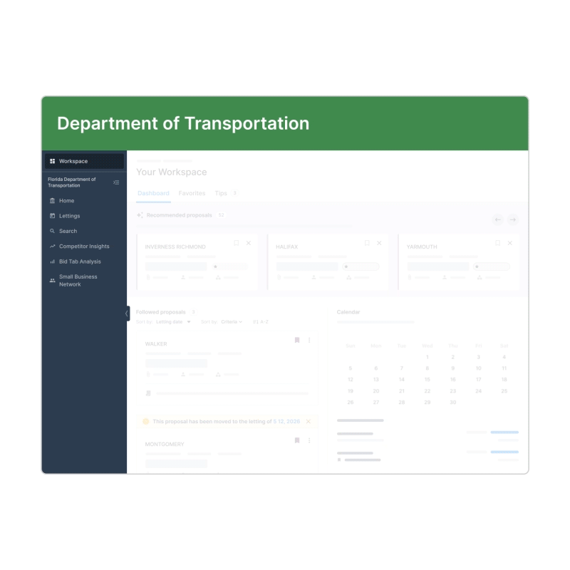 gif showing how to favorite agencies in Bidx